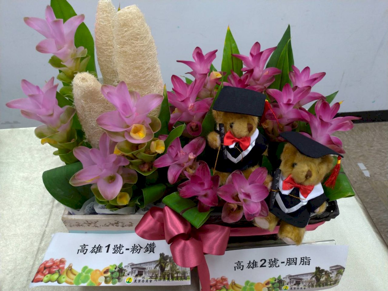 よもやま台湾 - 2019-07-16　クルクマに2つの新品種が誕生