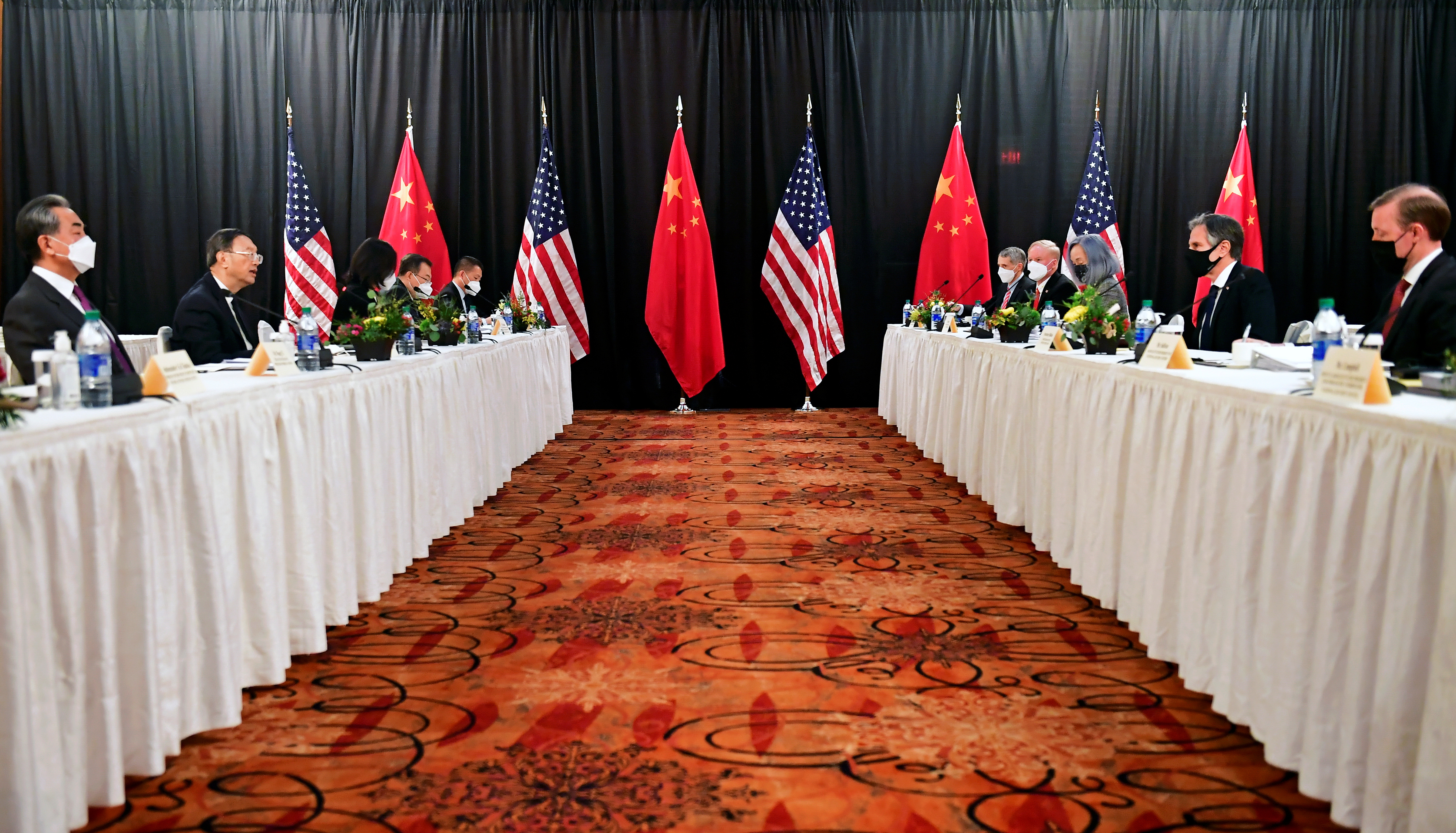 対外関係（2021-04-07）アメリカと中国大陸が外相会談、台湾にも言及