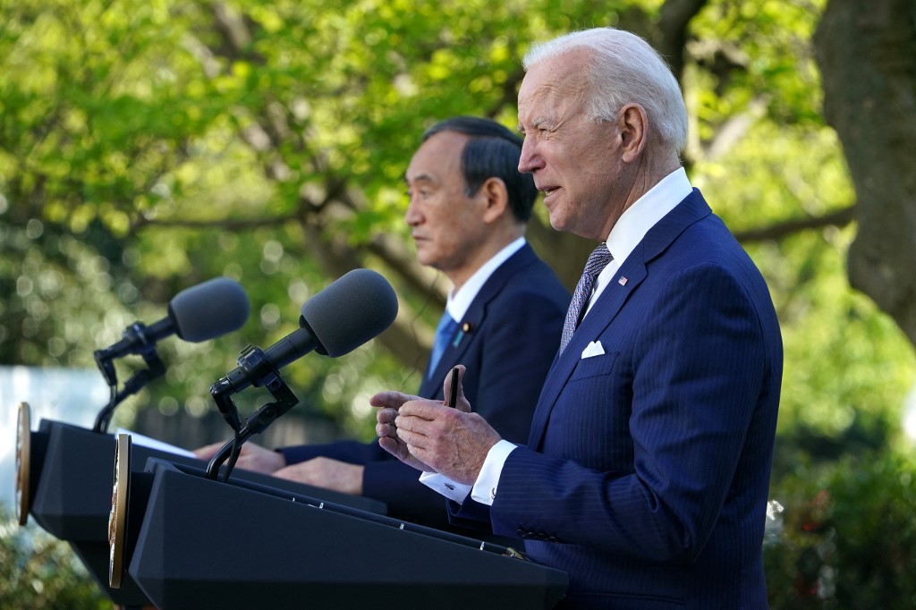 宝島再発見 - 2021-04-17_日米首脳会談、共同声明に52年ぶり台湾明記
