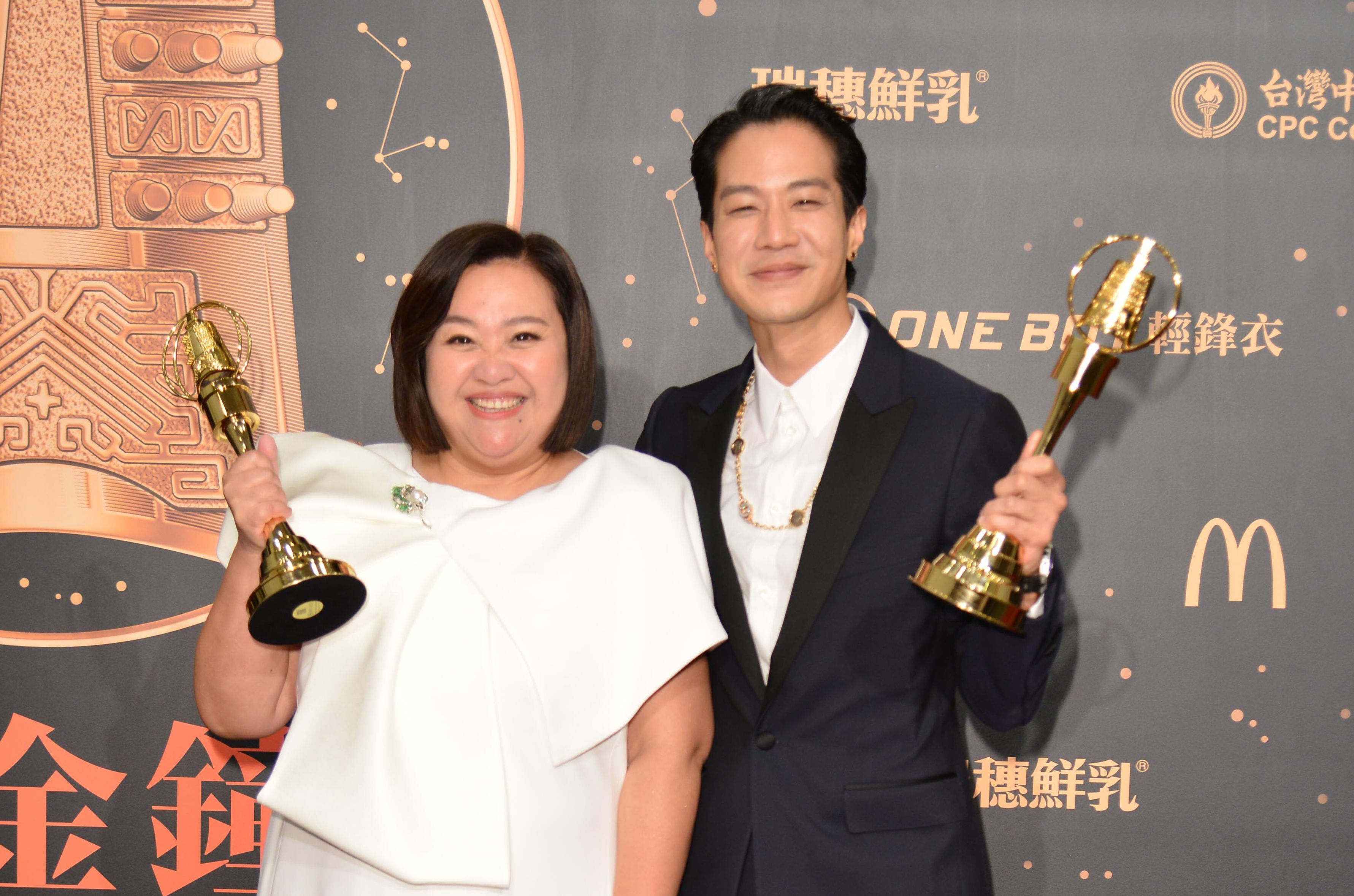 台湾ソフトパワー - 2021-10-05_第56回金鐘獎、最優秀主演男優・薛仕凌＆最優秀主演女優・鍾欣凌