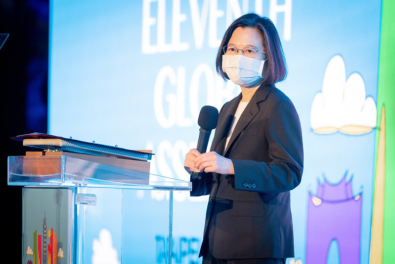 対外関係 - 2022-10-26_世界民主運動大会が台湾で開催、蔡・総統：民主連盟の再起動に期待