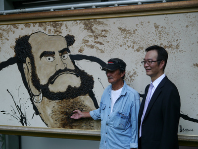 文化の台湾（2017/03/24）アスファルトで絵を描く異色の画家　邱錫勳・画伯