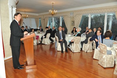 駐米代表処が台湾関係法35周年レセプション