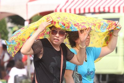 今年最高気温、台北で正午32度上回る