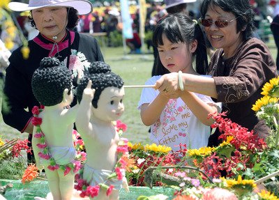 台湾各地、母の日祝賀イベント
