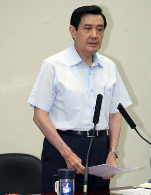 馬・総統、民主法治を両岸の共通言語に