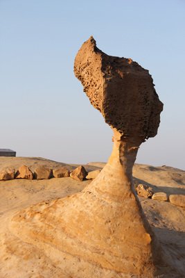 野柳の女王頭、6割が修復に賛成
