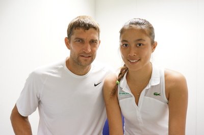 全英テニス、詹皓晴組が混複でベスト4