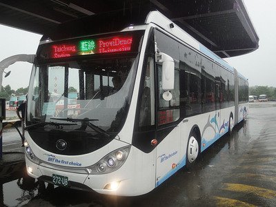 台中市BRT専用道、27日より供用開始