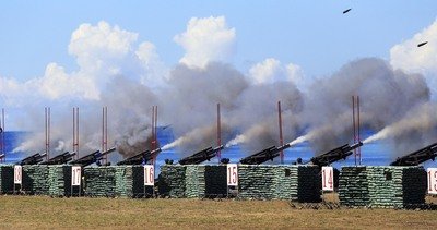 国軍の天雷射撃訓練がスタート