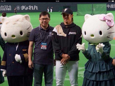 日本のファイターズが9日に「陽岱鋼の夜」