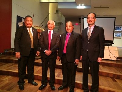中華民国、友好国と「世界は気候変動重視を」
