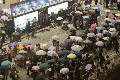 行政院長：香港は域外退避レベルに達しておらず