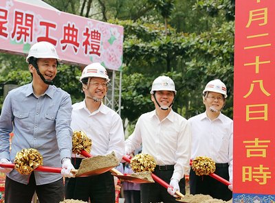 MRT萬大樹林線の第一期工事着工