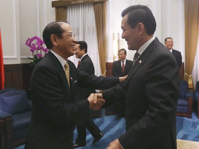 馬・総統「台日には良好な文化交流」