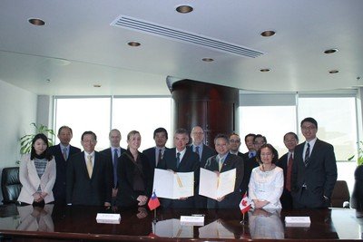 台湾とカナダ、衛生研究で協力覚書