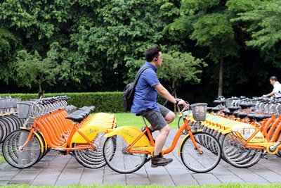 新北市のYouBikeが1000台を突破