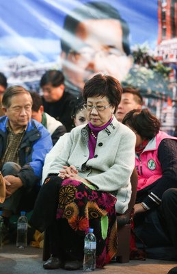 呂秀蓮・前副総統の断食声明