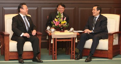 馬・総統、日本との経済関係発展に期待