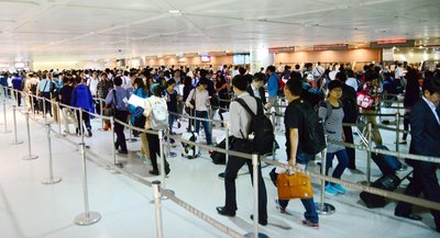 桃園空港の安全検査員の熱心さに日本の旅客が感謝