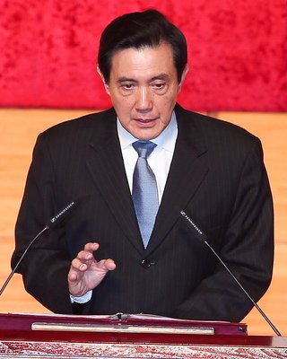 馬・総統、平和への願い重ねて強調
