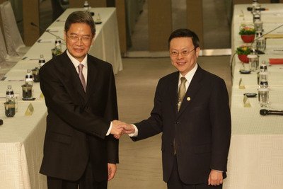 両岸事務主務官庁トップ会談が延期に