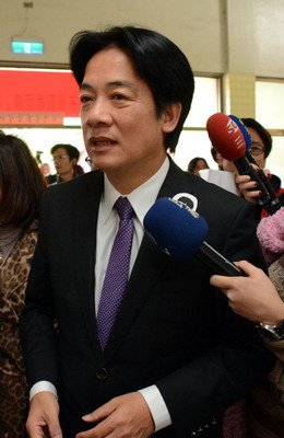 賴清德・台南市長　総統選に出馬せず