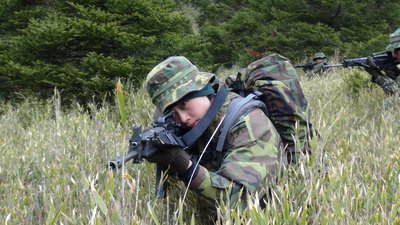 中華民国国軍、10％近くが女性