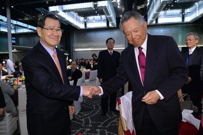 蕭万長氏、リー元首相の国葬に参列