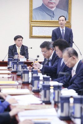 朱立倫氏「新北市長任期を全うする」