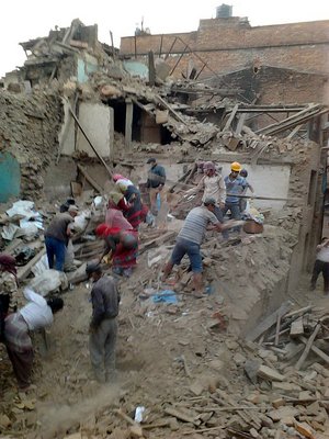 ネパール地震、台湾の人1人が安否不明