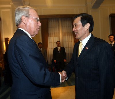AIT理事長が来台、台米関係強化へ