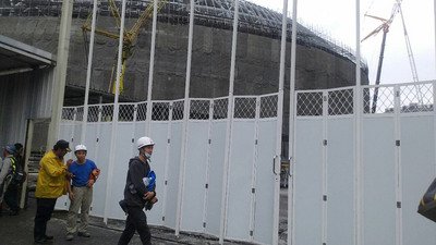 台北市「ドーム工事、改善計画提出で再開可」
