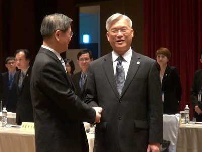 夏・主任委員　両岸関係安定の鍵は「民心」