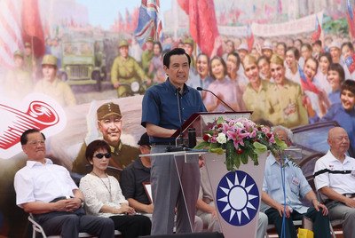 総統「抗日戦争史の改ざん許されず」
