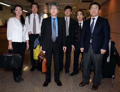 やけど治療支援、日本の医師団が到着