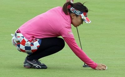 ゴルフ全英女子、テレサ･ルーが2位浮上