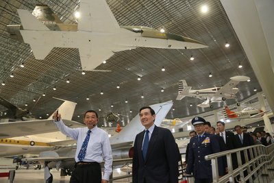 航空館落成、総統：空軍の歴史継承