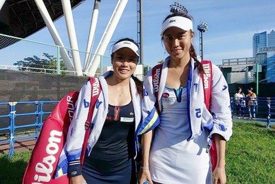 東レPPOテニス、詹姉妹組ら8強入り