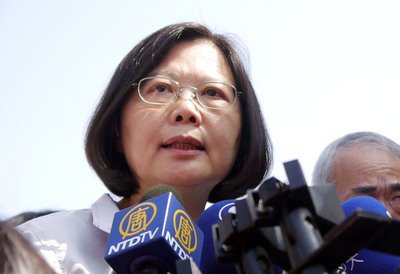 蔡・民進党主席、山口県訪問で政党外交