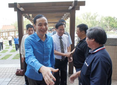 朱立倫氏、訪米でシンクタンクと座談会