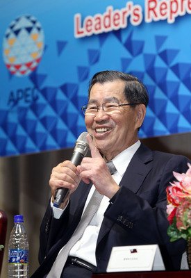 蕭・前副総統、APECで習近平氏と会談せず