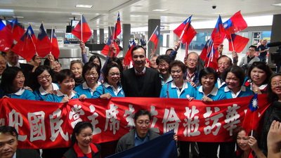朱・国民党主席、米高官を多数訪問