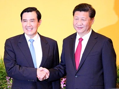 馬・総統、両岸の善意継続を希望