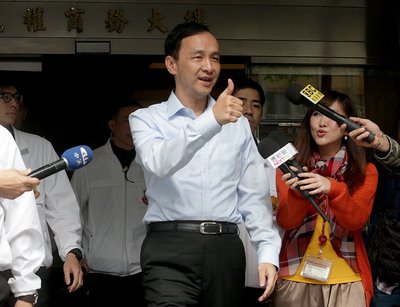 次期総統選で候補者に番号が割り振り