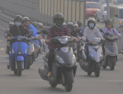環境保護団体「台湾西側のPM2.5高すぎ」