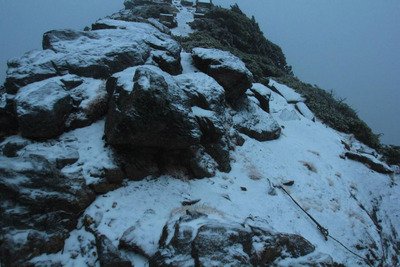 過去10年最強の寒波、台北で雪？