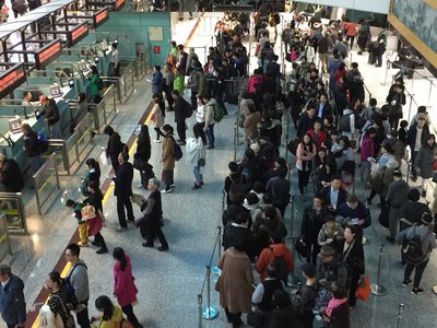 桃園空港、昨年の旅客数過去最高に