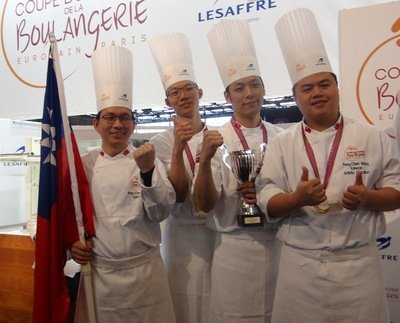 台湾、仏のベーカリー国際大会で準優勝