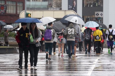 旧正月明け、寒波で気温下がる